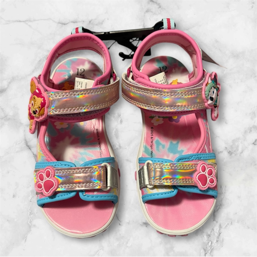 Paw Patrol Toddler Girls Skye and Everest Sport Sandals